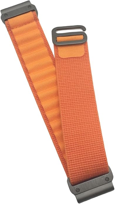 Custom Fit by Wrist Size, Small & Large Wrists, for Garmin Nylon Watch Band –– Compatible with QuickFit 20mm / 22mm / 26mm, Fenix 7, Instinct 2X, Forerunner, Epix, Tactix, MARQ, quatix, Approach
