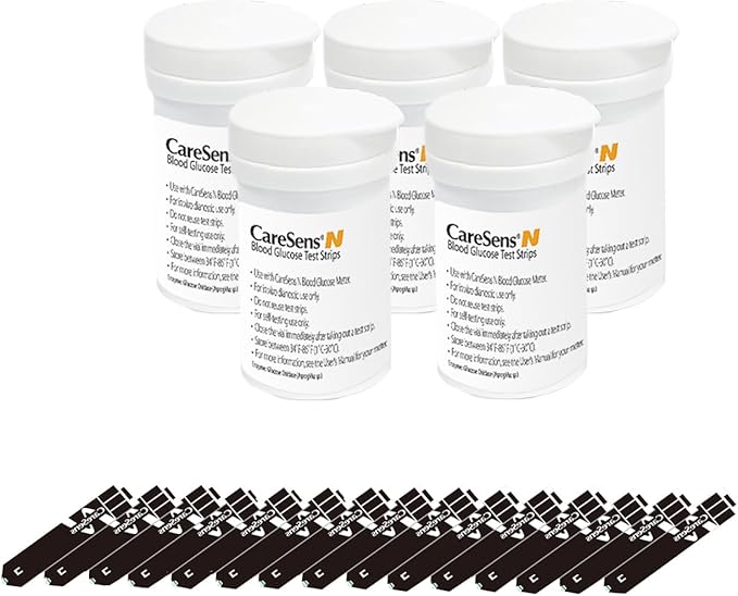 CareSens N Blood Glucose Test Strips (250 ct) - Only for CareSens N Family Meter Kits