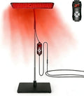 Body and Facial red Light Therapy, 660nm 850nm Infrared red Light Treatment lamp Equipment, extendable Floor-Standing Type, with a Large Panel and a Stable Stand at Home.