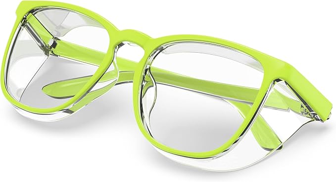 Stylish Safety Glasses, Clear Anti-Fog Anti-Scratch Protective Glasses For Men And Women