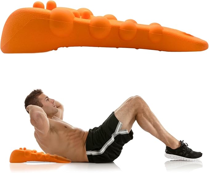 COZLOW Trapezius Trigger Point Massager, Occipital Release Tool w/ 14 Massage Nubs, Muscle Knot Remover for Neck & Upper Back Pain Relief, Myofascial Release for Tension & Tight Knots in Spine