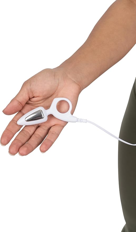 Discount TENS - Anal Probe Electrode for TENS, EMS, E-Stim, Electro Stim Units – Pelvic Floor Exerciser & Stimulator, Stainless Steel & Bio-Plastic with 2mm Pin Connector. Model A2