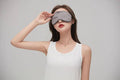 Silk Eye Mask with Hot/Cold Therapy for Eye Care and Sleep