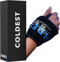 Coldest Wrist Ice Pack Hand Support Reusable Flexible - Best Cold Therapy Relief for Rheumatoid Arthritis, Tendinitis, Carpal Tunnel Pain, Injuries, Swelling, Bruises and Pain (Wrist Ice Pack)