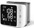 huangirl Wrist Blood Pressure Monitor | Wrist Blood Pressure Monitors for Home Use | Automatic Blood Pressure Monitor Wrist Blood Pressure Cuff with 2 Users Memory LCD Display Hypertension Alarm