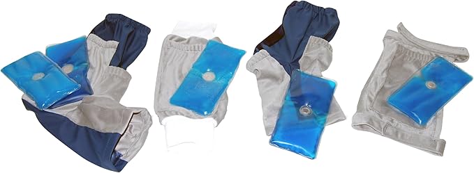 Skil-Care Arctic Thermal Sleeve for Knee, Universal Size, Hot and Cold Therapy for Pain Relief and Inflammation, Reusable, Durable, and Launderable, 913103