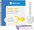 UTI Test Strips, Urinary Tract Infection Test for Home Use, Quick Accurate Results in 2 Min, Detects Leukocytes & Nitrite, Individually Packaged, 7 Pack