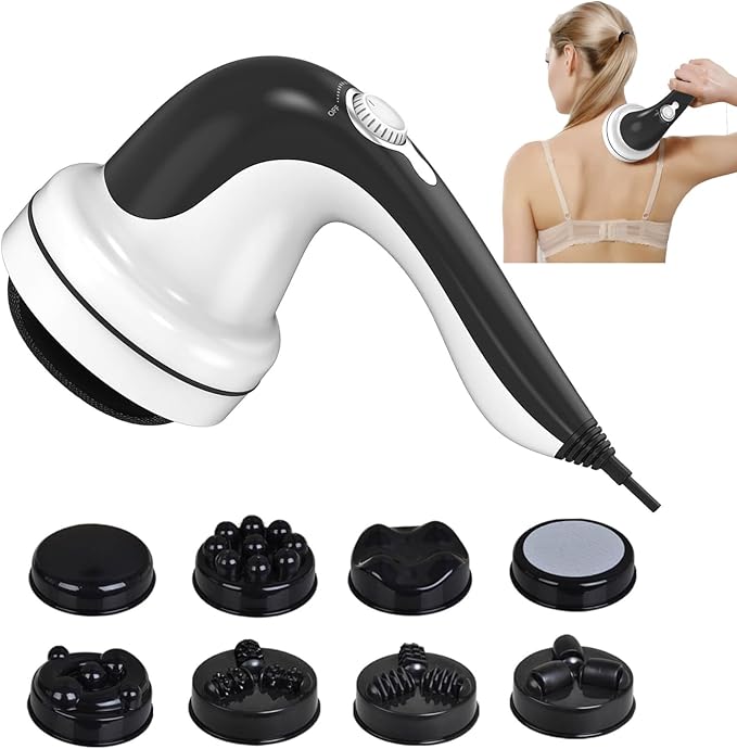 Cellulite Massager,Body Sculpting Machine for Stomach Fat,Handheld Cellulite Remover for Sculpt Belly,Thigh,Butt,Vibrating Massager for Deep Tissue & Lymphatic Drainage,Suitable for Women Man at Home