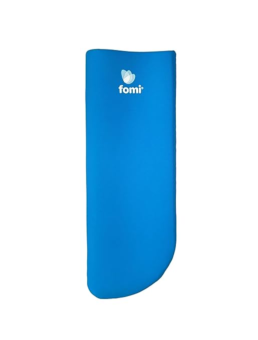 FOMI Hot Cold Full Foot and Ankle Solid Gel Ice Packs | 2 Pack | Premium Comfort 360 Degree Cooling Compression Wrap for Plantar Fasciitis, Heel Spurs, Achilles, Tendonitis, Sore Feet, Gout