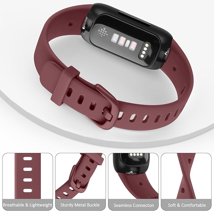 AK Band Compatible with Fitbit Inspire 3 Bands for Women Men, Adjustable Replacement Sport Wristbands Straps for Fitbit Inspire 3 Fitness Tracker