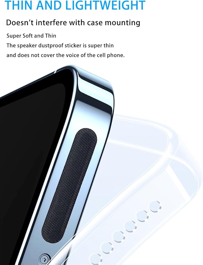 Mobile Phone Dustproof Net Stickers Speaker Mesh Anti Dust Proof Adhesive Sticker Universal Protect Trumpet Accessories Gift With Tweezers and Cleaning Brush