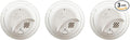 First Alert 9120B / SMI100-AC Smoke Detector, Hardwired Alarm with Battery Backup, 3-Pack