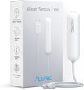 PRO Version ZWave Water Sensor: Aeotec Water Sensor 7 Pro, with Flood, Temperature, Humidity Sensor, SmartThings Sensor Compatible, Z-Wave Plus, S2, SmartStart, ZWave hub Required