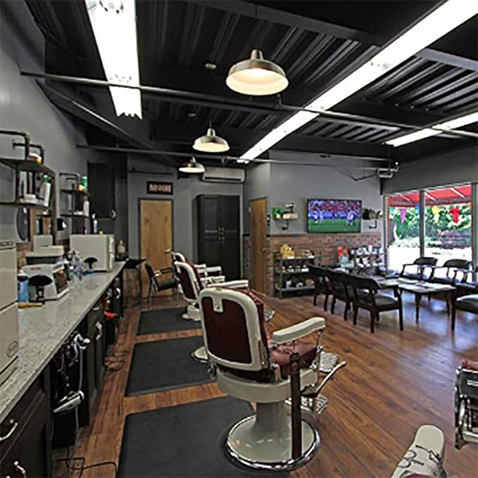 New BestSalon 5' x 3' 7/8" Thick Barber Salon Anti Fatigue Floor Mat