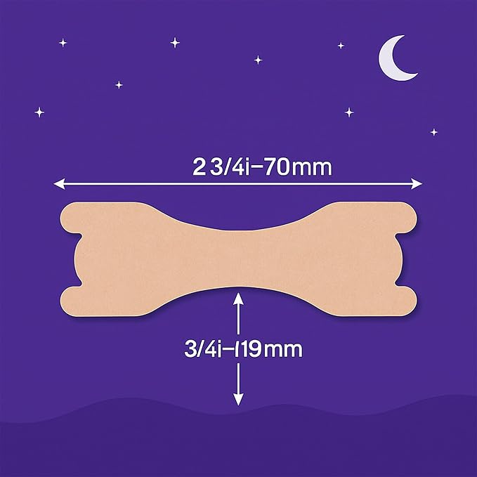 Adelbras Nasal Strips for Snoring & Breathing – Extra Strength Nose Strips for Better Airflow, Strong Adhesion, Sweat-Resistant, Men & Women, Improves Sleep & Workout Performance(60 PCS)