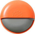 INVODA Travel Pill Organizer Cute Round Pill Box for Purse Compact Medicine Container for Pills, Fish Oil, Vitamins & Supplements (Orange Box)