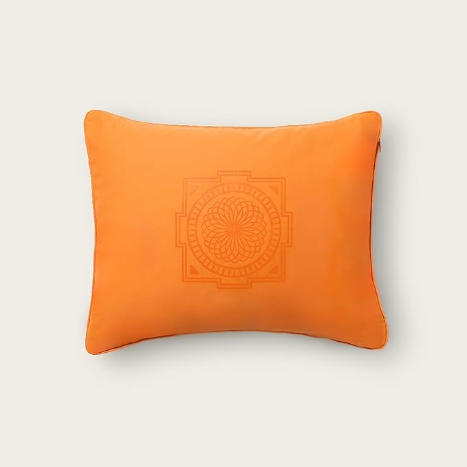 ShaktiMat Premium Acupressure Pillow, Level 1 in Amber, Massage Muscles, Aid Sleep & Unlock Inner Tension | Similar to Acupuncture, No Needles Required
