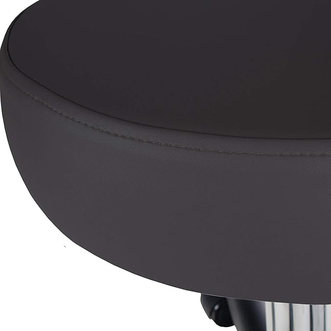 EARTHLITE Pneumatic Massage Salon Drafting Stool - No Leaking (vs. Hydraulic), Adjustable, Rolling, CFC-Free / Medical Spa Facial Chair