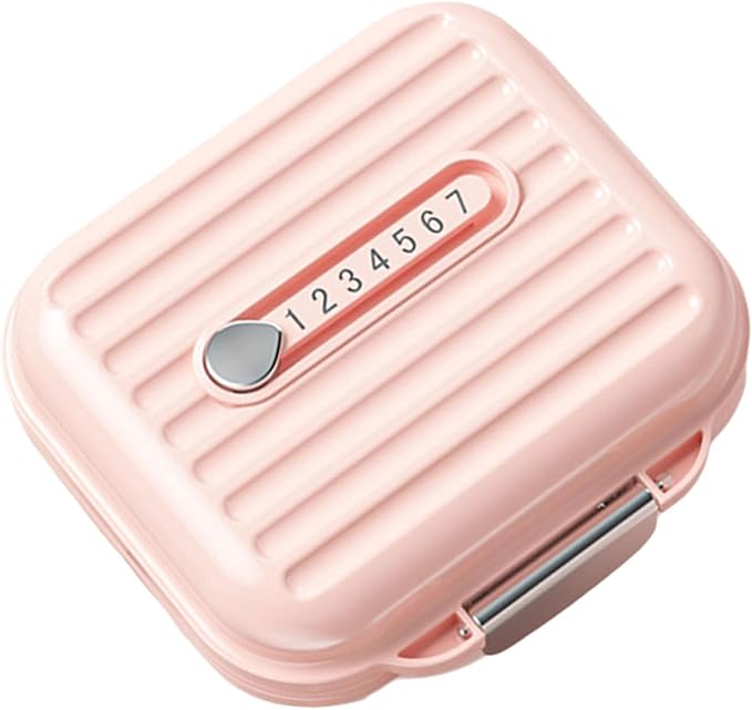 Pills Container Travel Pills Box with 7 Compartment Small Pills Organizers Jewelry Storage Box Box Pills Holder
