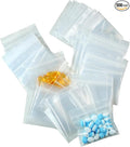 500 Packs Pill Pouch Bags 6 mil 3x2.75'', Bpa Free Travel Medicine Organizer, Pill Organizer Multi-Purpose Clear Small Portable, Pill Case for Purse, Pill Pockets for Meds, Storage, Packaging & Travel