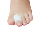 Pack of 12 Gel Toe Separator, (1/4" Thick) Big Toe Spacers, Single Loop Toe Spreader for Bunions, Overlapping Toe, Corrector and Spacer (White)