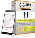 Choice DNA Full or Half Sibling DNA Test Home Kit, Sibling DNA Testing Kit with 4 Swabs Per Person, DNA Kit with All Lab Fees Included, Results in 2-6 Business Days