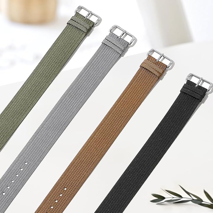 Replacement Band for Hume Health Band, Nylon Loop for Hume Band, Adjustable Soft Woven Nylon & Adjustable Clasp Buckle, Soft Breathable Sport Wristband for Fitness Tracker