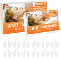 Nose Vent Sinus Relief (Pack of 12 Large Size) Soft Cone Vents - A Simple Solution for Nasal Snorers - Reusable Snoring Device to Enjoy a Peaceful Night's Sleep - by Mobi Lock