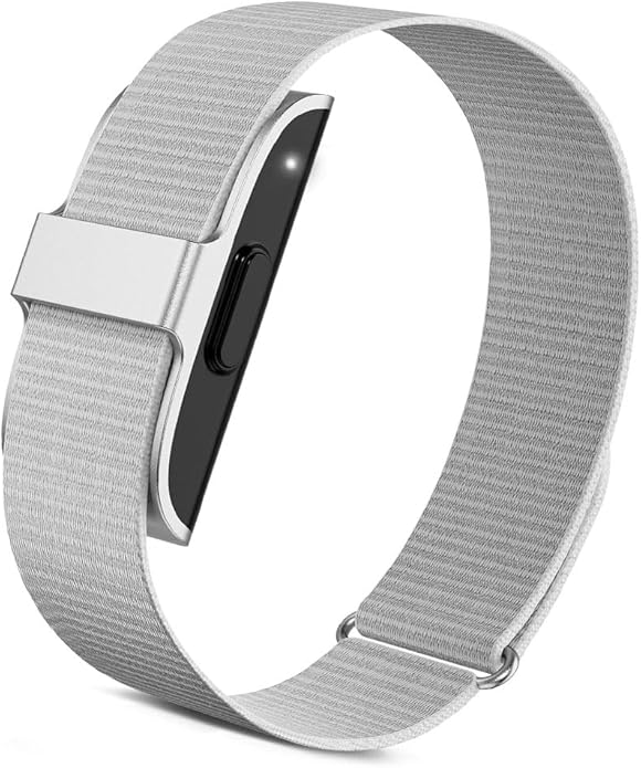 Nylon Loop Compatible for Hume Band, Soft Breathable Sport Strap Adjustable Replacement Wristband for Hume Health Band Fitness Tracker Men Women