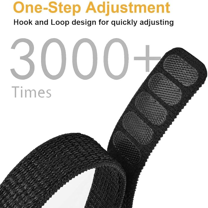 Nylon Loop Compatible for Hume Band, Soft Breathable Sport Strap Adjustable Replacement Wristband for Hume Health Band Fitness Tracker Men Women