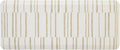 House of Noa Nama Standing Mat – Anti-Fatigue Cushioned Kitchen Mats for Floor | Ergonomic Bounce-Back Foam Kitchen Mats | Anti-Fatigue Mats for Kitchen & Standing | Nara Stripe Natural | 22" x 54"