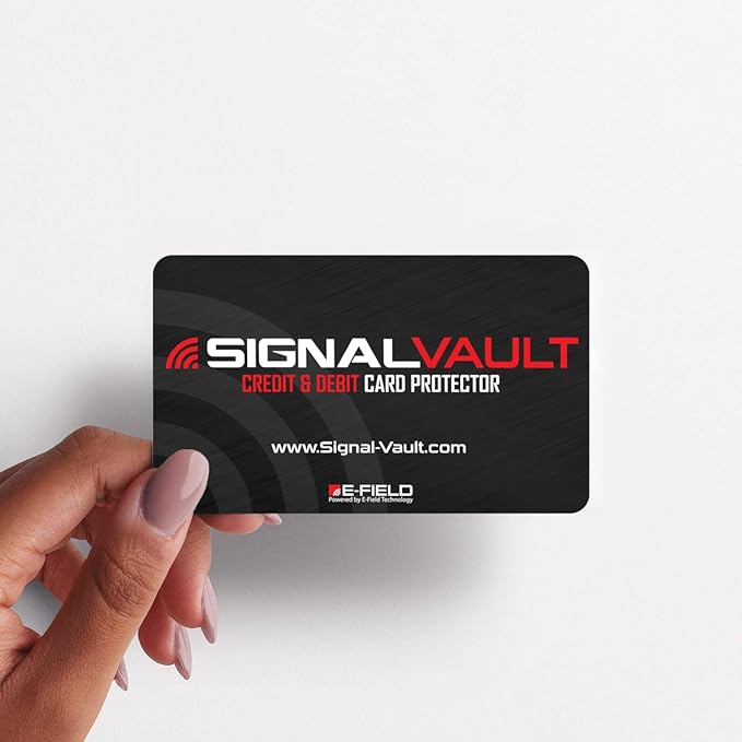SignalVault Credit & Debit Card Protector - As Seen On Shark Tank