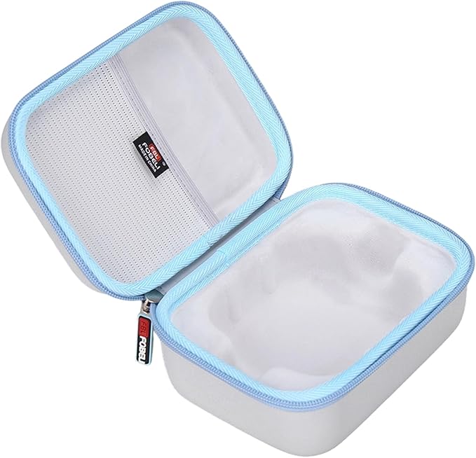 FBLFOBELI Hard Carrying Case Replacement for iHealth Track Smart Upper Arm Blood Pressure Monitor, Bluetooth Blood Pressure Cuff Machine, Protective Travel Storage Bag (Case Only) (Grey)