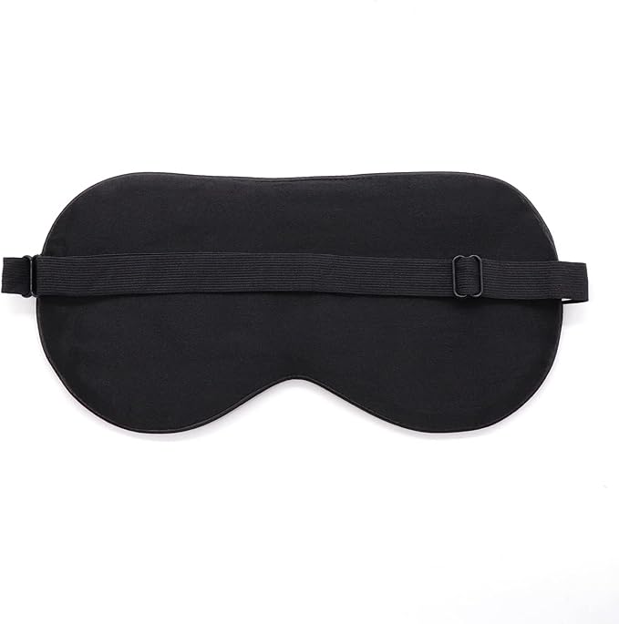 Silk Eye Mask for Men Women, Comfortable&Soft Sleep Mask with Adjustable Strap to Block Light, Ultimate Sleeping Aid/Blindfold,Super Smooth Eye Shade Cover