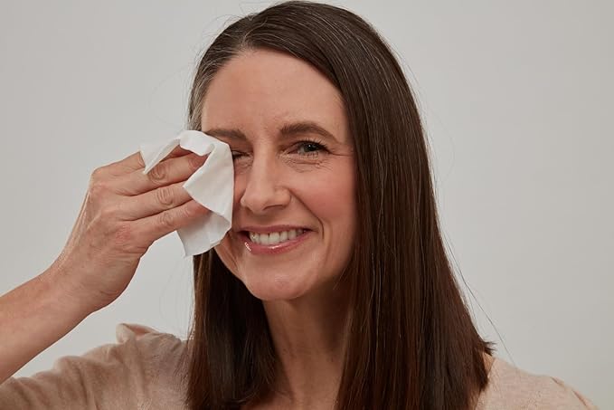 The Eye Doctor Premium Treatment Bundle - Reusable Hot Cold Eye Compress & 20x Single Use Tea Tree Eyelid Wipes for Dry Eye, Blepharitis & MGD - Microwave Safe Mask