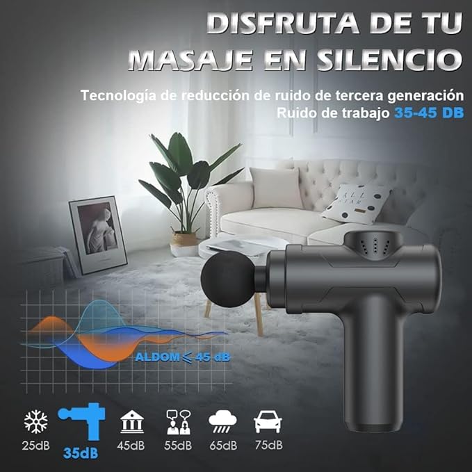 Massage gun-0417-H-2, Black