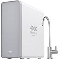TOKIT Reverse Osmosis Water Filter, U1 Alkaline Mineral Under Sink Water Filter System, 400GPD Tankless RO Filtration with Faucet, NSF/ANSI 58, 2:1 Pure to Drain, Reduce TDS