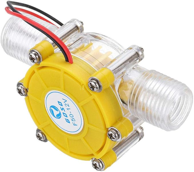 Hydroelectric Micro Hydro Generator 1/2 Inch Portable Water Flow Generator Charger 10W 12V