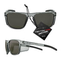 Riley Navigator X Safety Glasses – Anti-Fog, Scratch/Impact Resistant & Polarized Lenses, Lightweight Full-Frame for Work, Outdoors, & Active Lifestyles, Gray