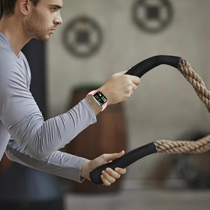 Harikiri 22mm Silicone Bands Compatible with Popglory/Fitpolo/FITVII/Gydom/Woneligo/ENOMIR/TOOBUR/Veryfit/Poounur/RUIMEN,Quick Release Watch Strap for Men Women