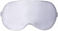 Mulberry Natural Silk Sleep Mask for Women & Men with Elastic Strap, Super Soft Sleeping Eye Mask, Size M, (Gray)