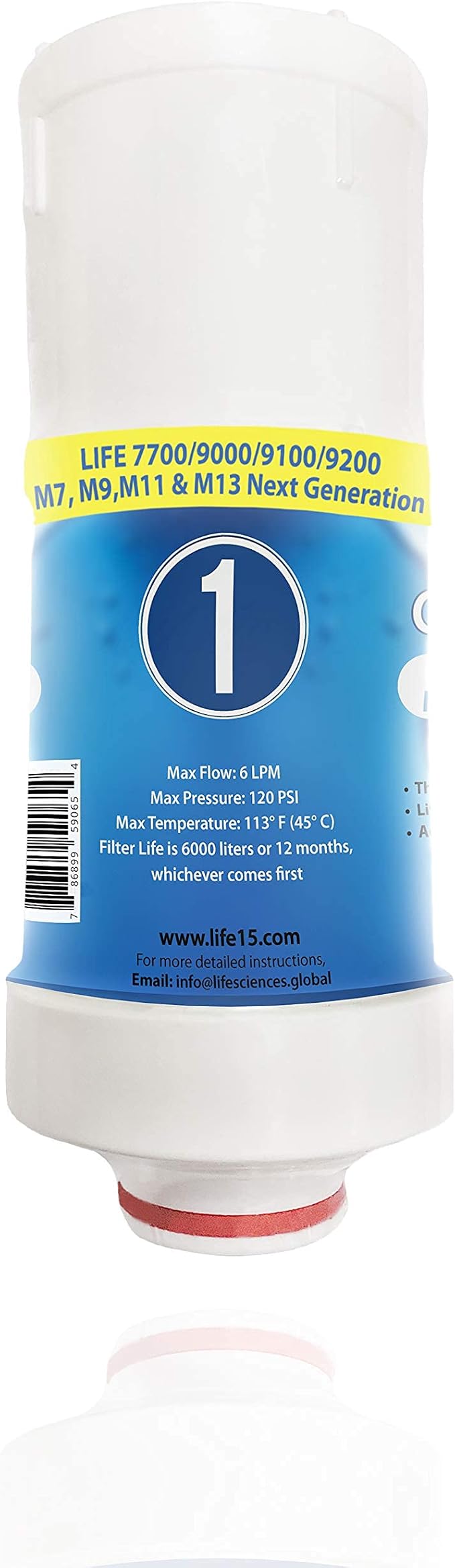 Life Ionizer 7700/9000/9200/9200/M Series (not MX) -Internal Replacement Filter #1