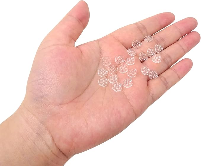 Honbay 20PCS High Borosilicate Glass Screens Filters with Holes Honeycomb Holes Filter Screen (8mm)