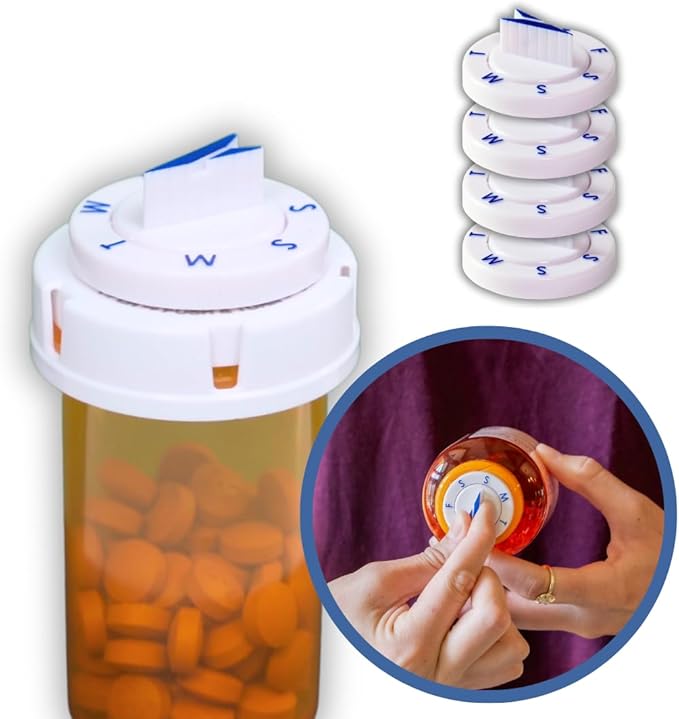 Twistwise™ Once Daily Dosage Dial - 4-Pack