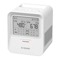 X-Sense Radon Detector, Audible & Visual Alerts, One-Touch Reset, Stores Up to 99 Local Reports, with Temperature & Humidity Range Display, Long-Term Accurate Monitoring Up to 999 Days, Model XR0B-SR