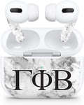 Apple AirPod Pro Skin 3M Custom Vinyl Wraps Decal Sticker Stylish Covers for Protection & Customization for 2019 Model A2190 - Gamma Phi Beta