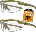 HTS HUNTERSKY Ballistic Tactical Shooting Glasses ANSI Z87+ UV400 Protective Eyewear