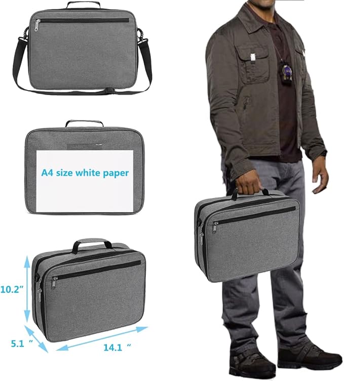 Medicine Bag Pill Bottle Organizer Travel Case for Men Women Medication Storage Organization Prescription Med Manager Water Bottle Vitamin Drug Carrying Case XL Large Locked Lockable Pretty Potable