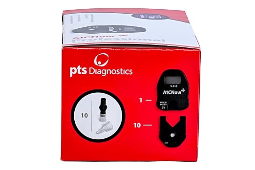 A1CNow+, Hba1c Blood Monitor w/ Sampler, 10 Test Kit