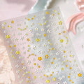 Small Cute Sticker 3D Relief Design Decals for iPhone 17 PRO / 17 PROMAX Cell Phone Camera Screen Lens,for NintendSwitch Game Handle Controllers，Scrapbooking Laptop Diary Planner Collage DIY (TS-4095)